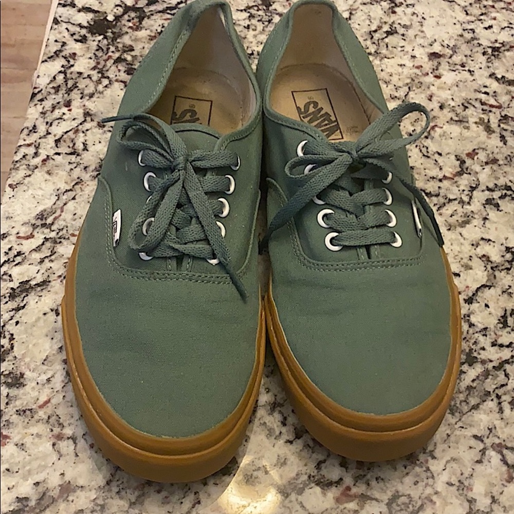Olive green Vans